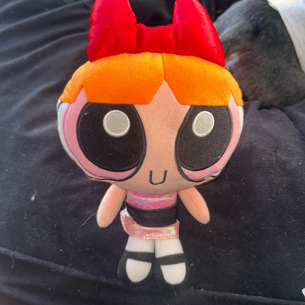 The Power Puff Girls Blossom Plush Stuffed Animal Toy Cartoon Network talking